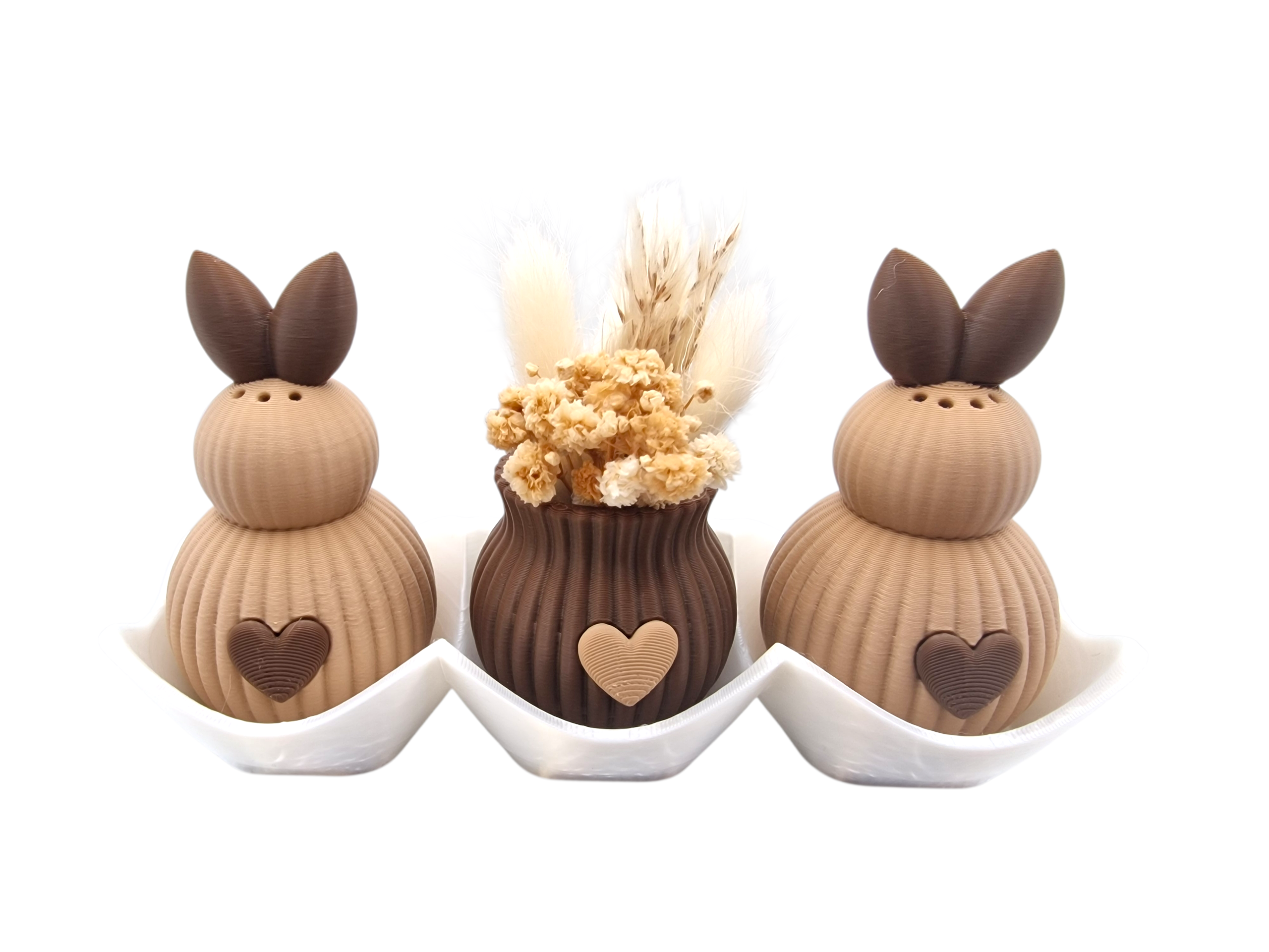 Osterhasen Set Salz & Pfefferstreuer