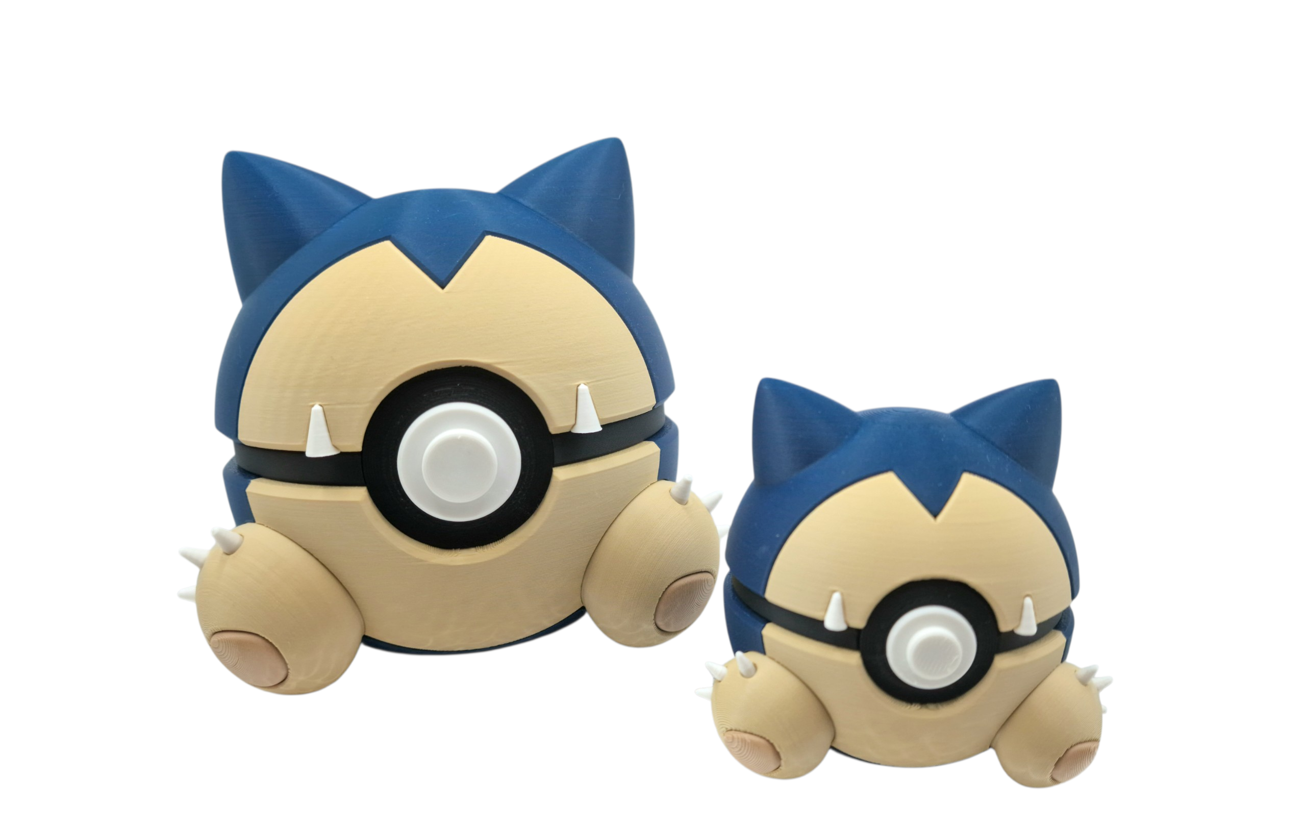 Fanball, blau, schlafend