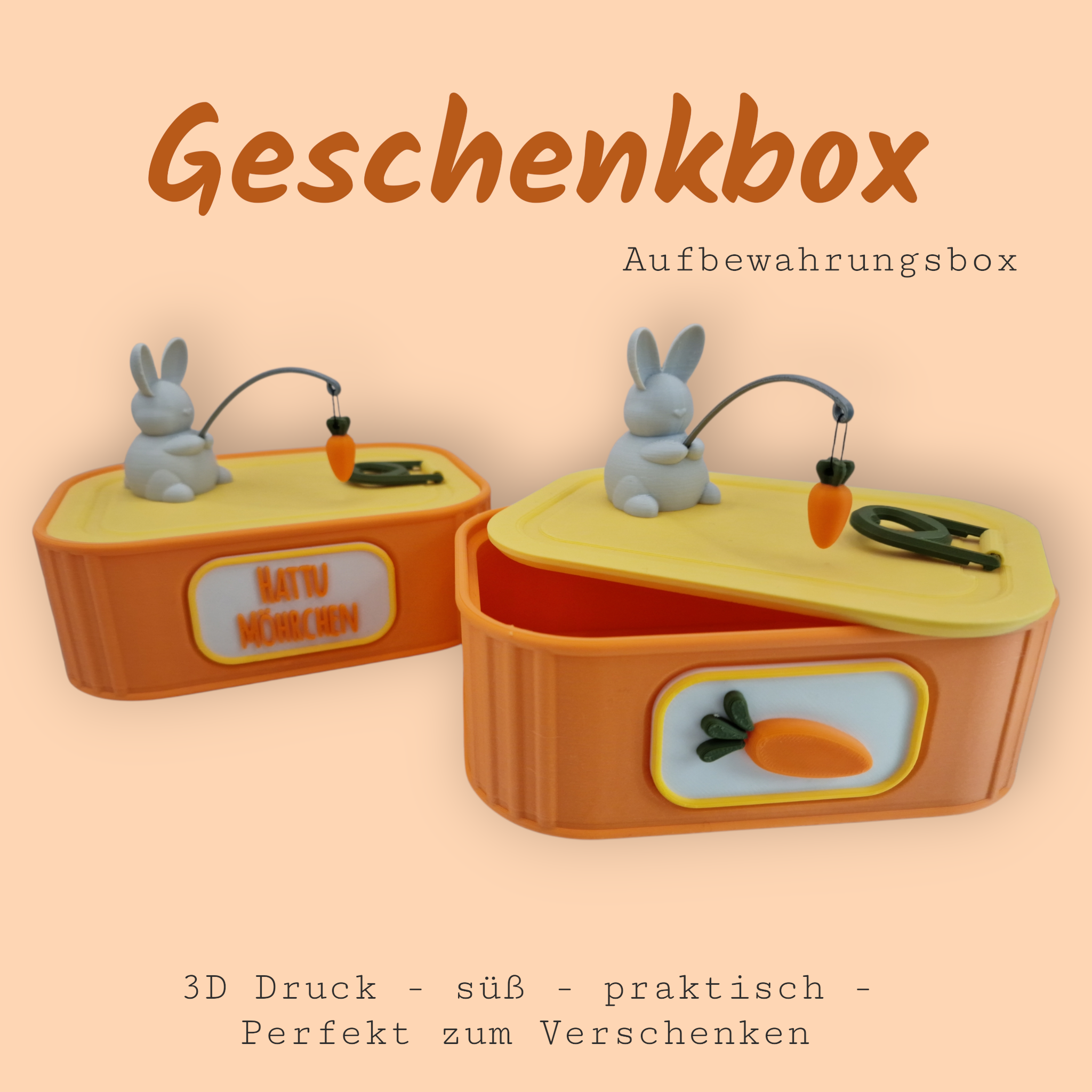 Hasen-Möhrchen Dose