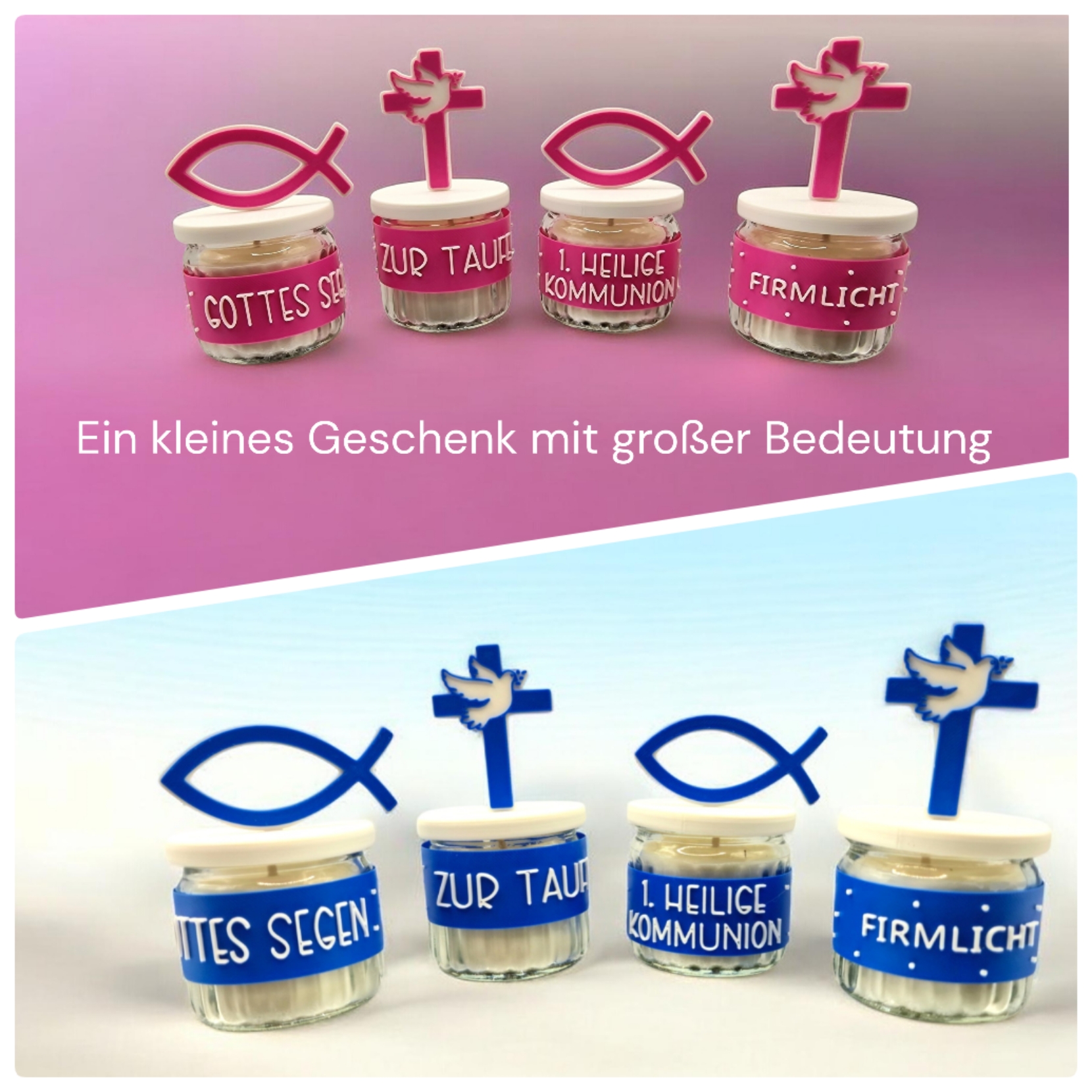 Festliche Mini-Kerzen 