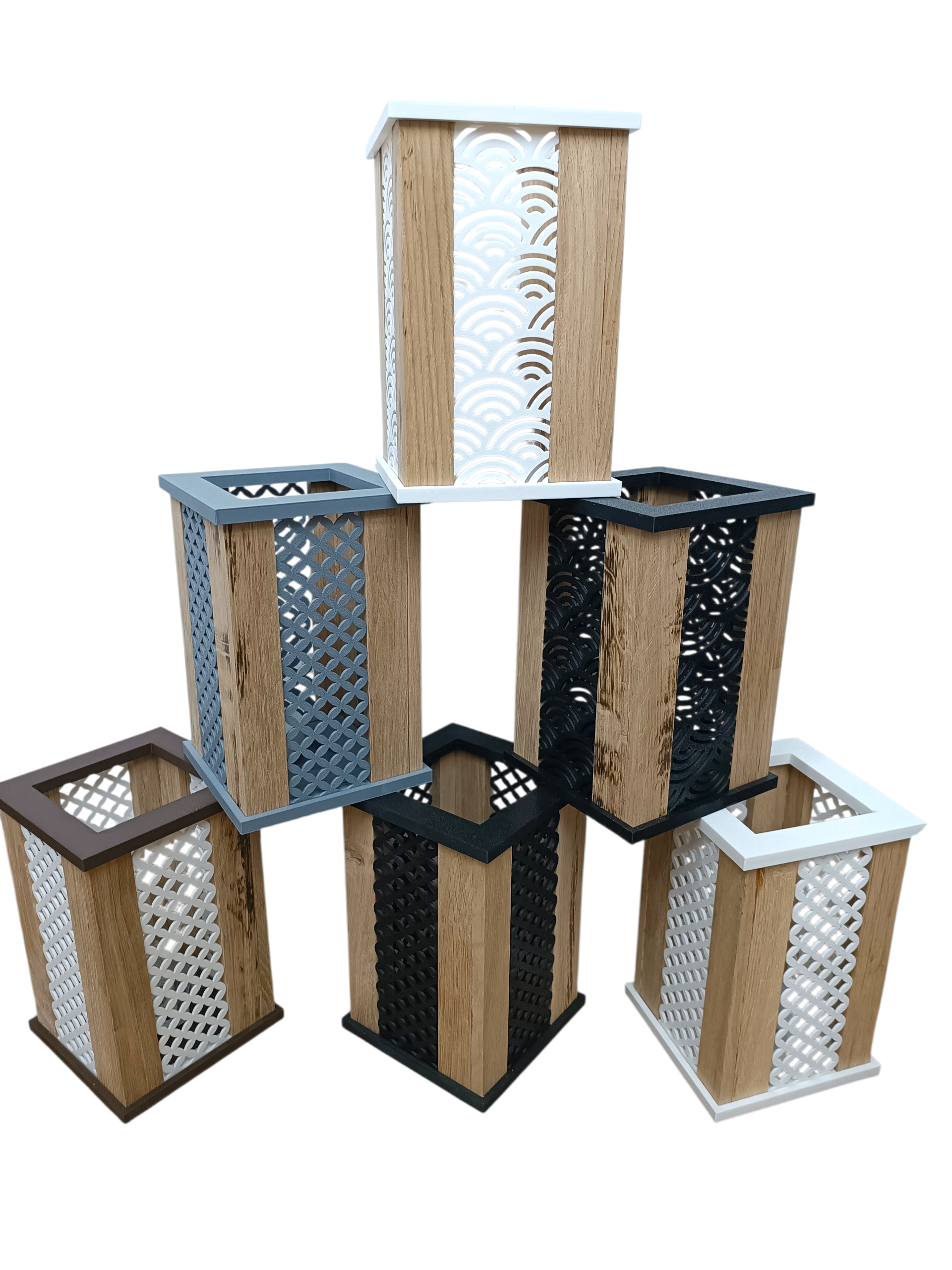  Holzlaternen, Windlichter