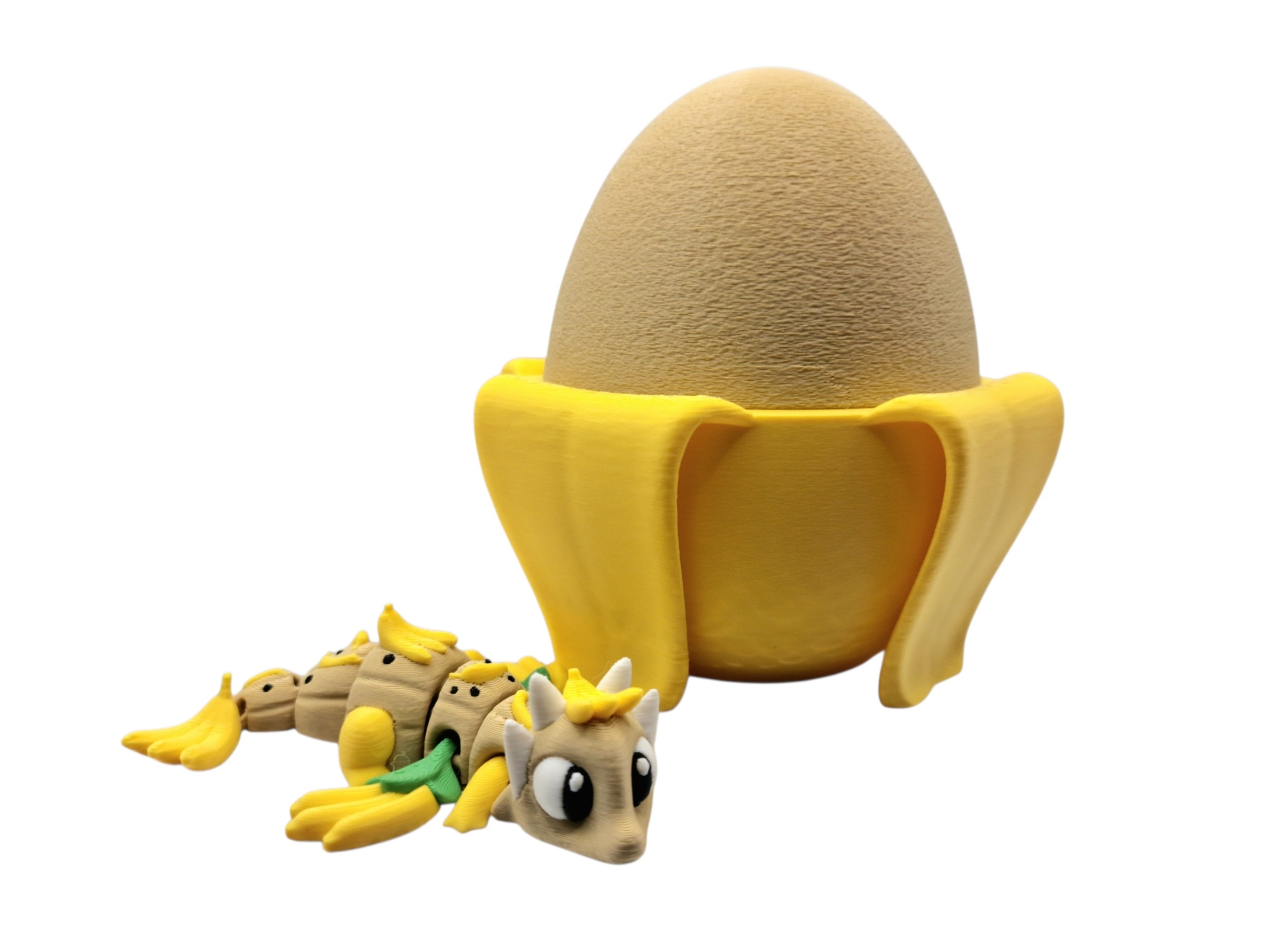 Bananendrache mit Ei 