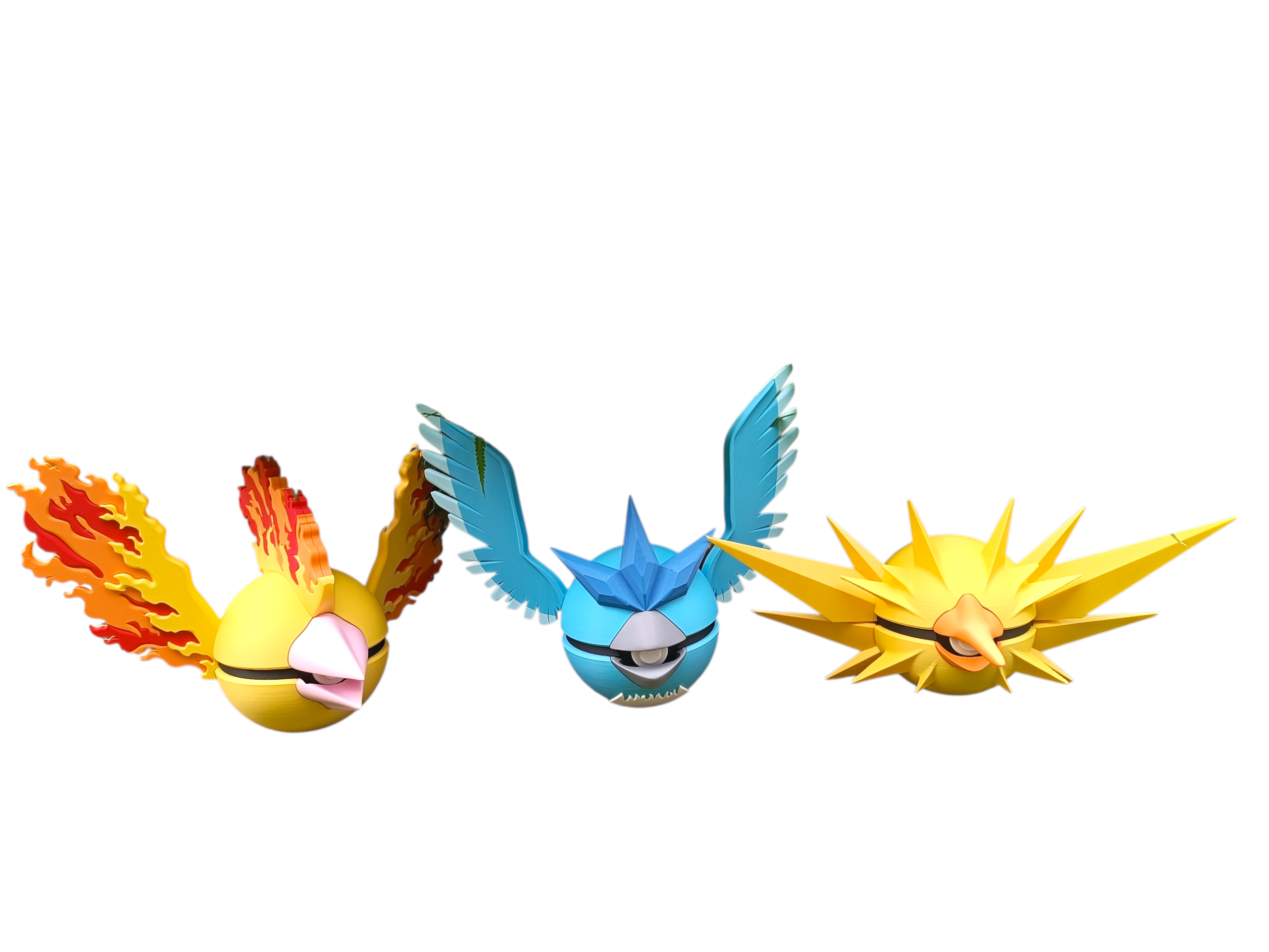 Fanball, Feuer, Vogel 