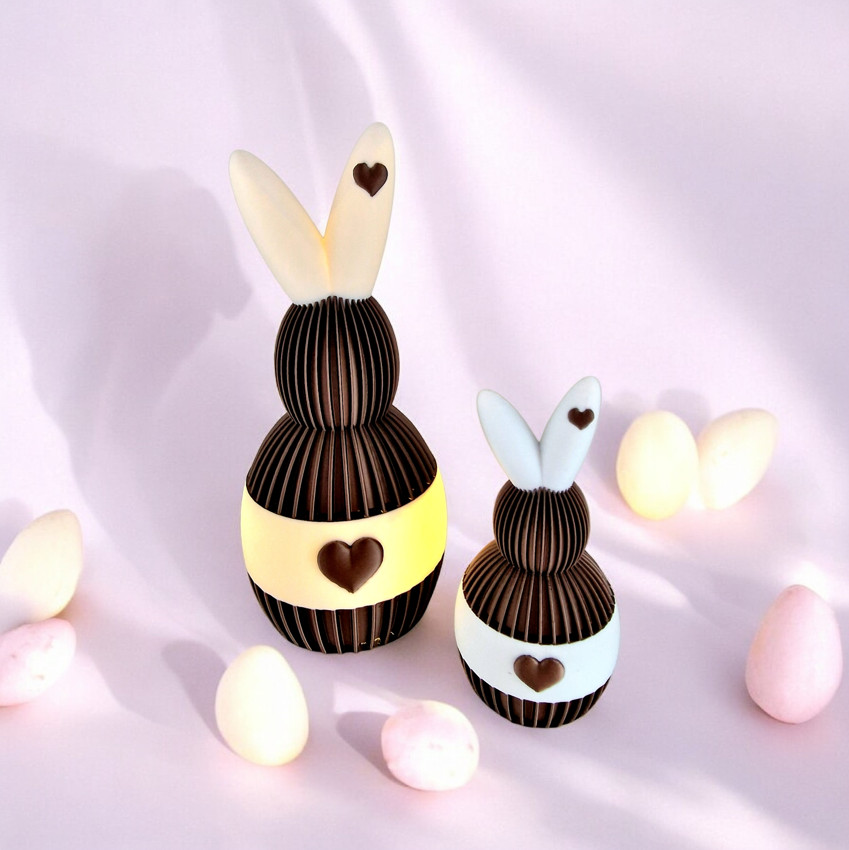 Osterhase beleuchtet 