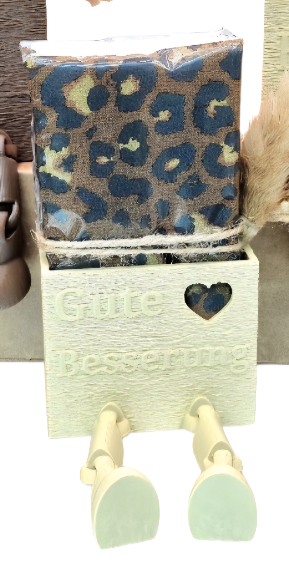 Taschentuchhalter Leo-Look