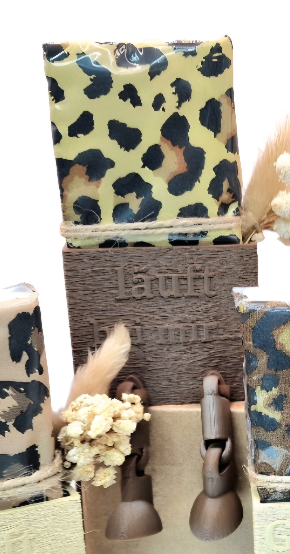 Taschentuchhalter Leo-Look