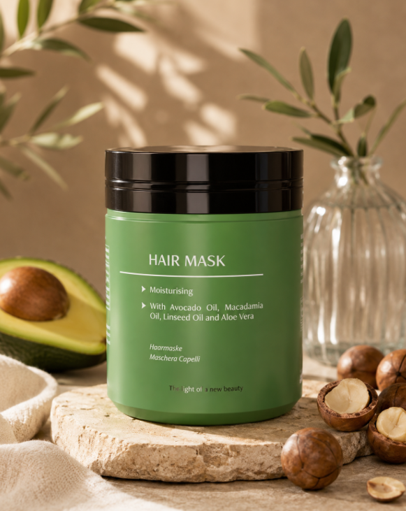 PLAUKŲ KAUKĖ SU ALOE VERA