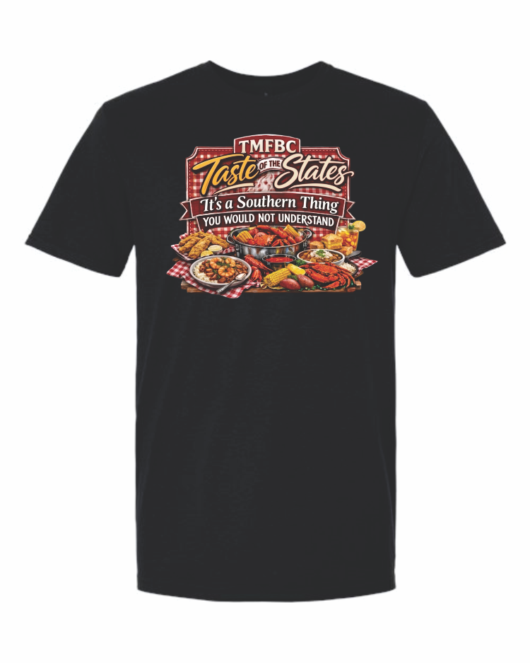 Taste of the States T-Shirt (Short Sleeve Black)