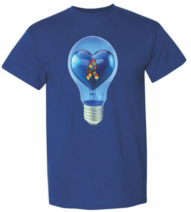 Light It Up Blue  autism awareness T-Shirt