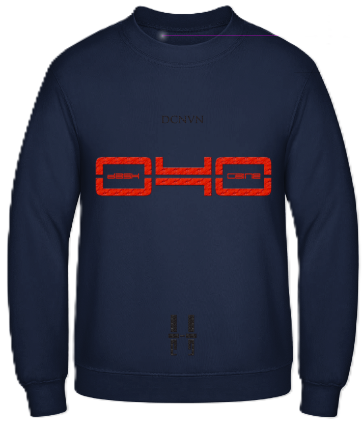  H-Cuffz Navy Sweatshirt