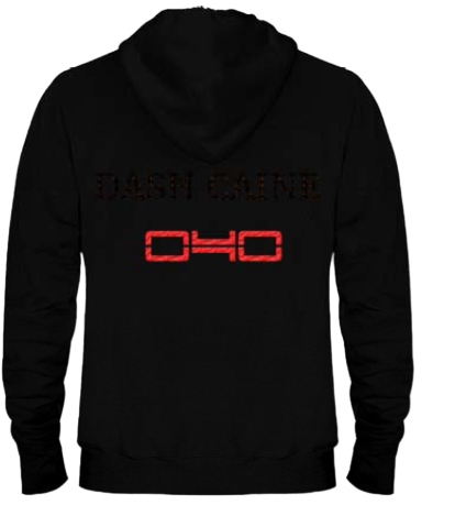 DCNVN Glitter Black Hoodie 