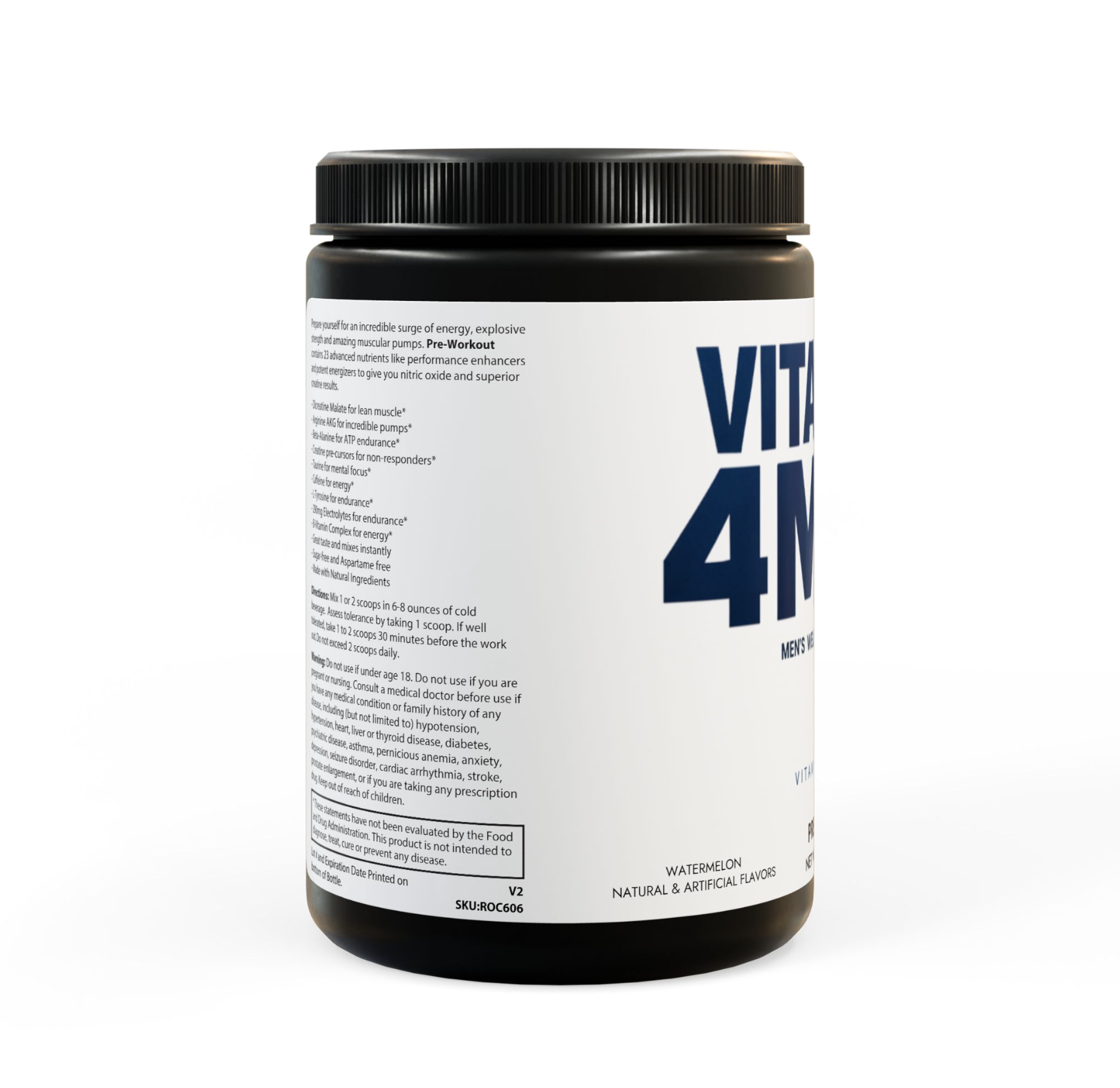 V4M Pre-Workout (300g, 10.58oz)