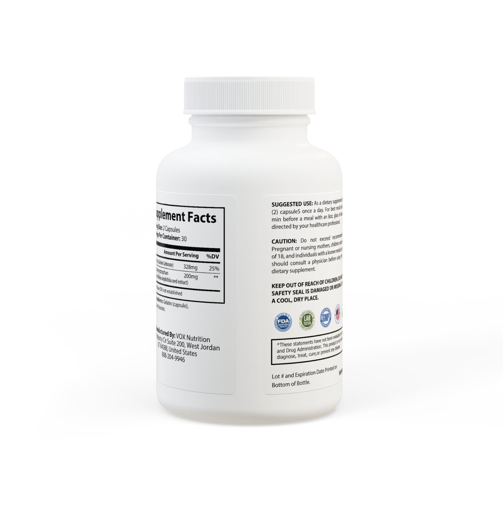 V4M 5-HTP Supplement (60 Capsules)