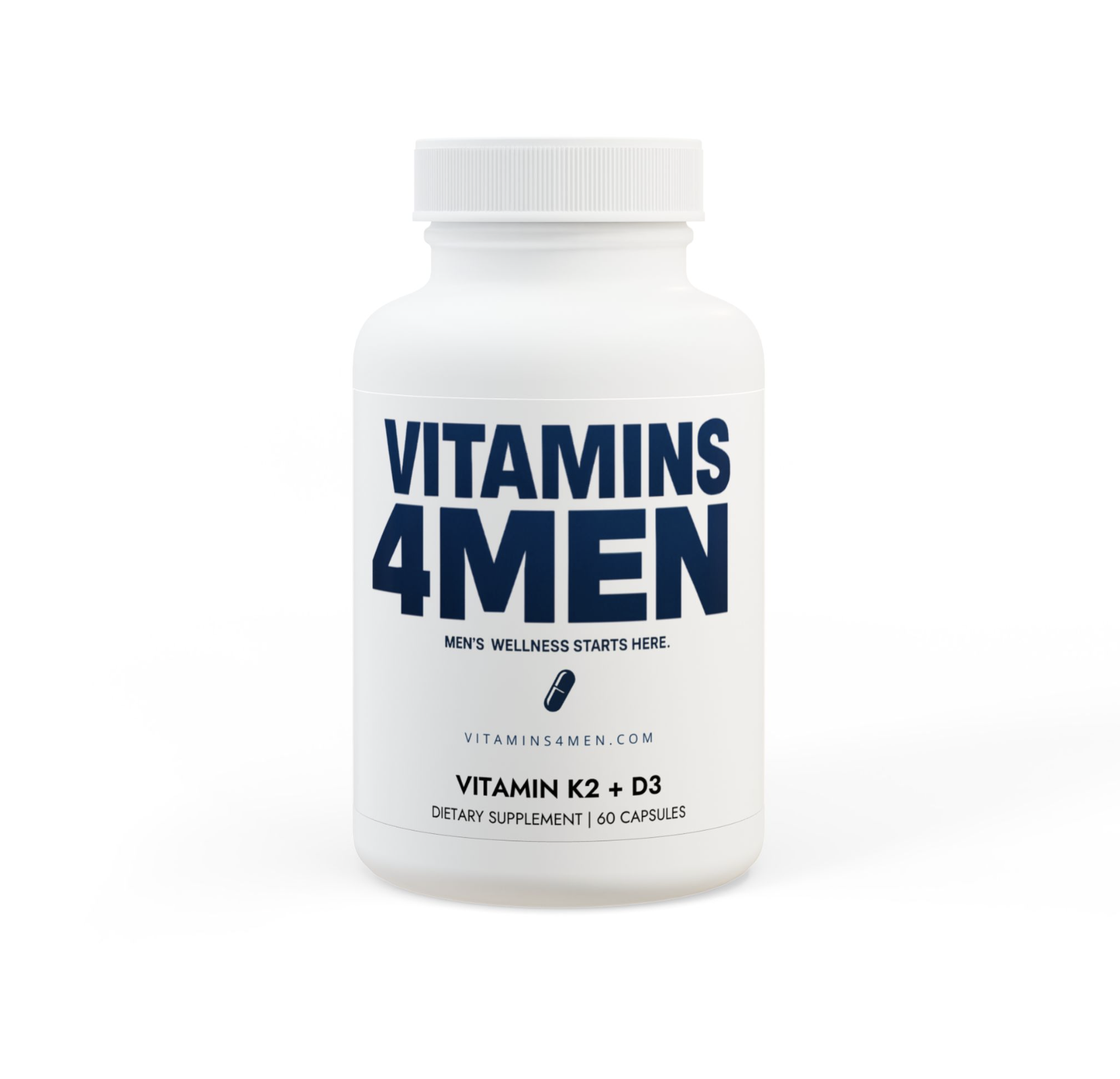 V4M Vitamins 4Men K2 + D3 (60 count)