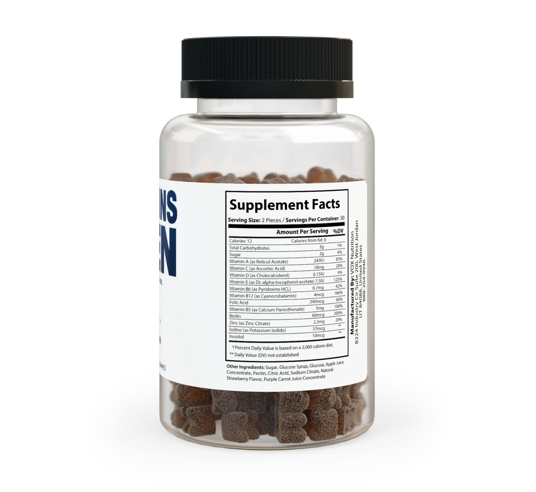 Vitamins 4Men Multivitamin Gummies (60 Count)