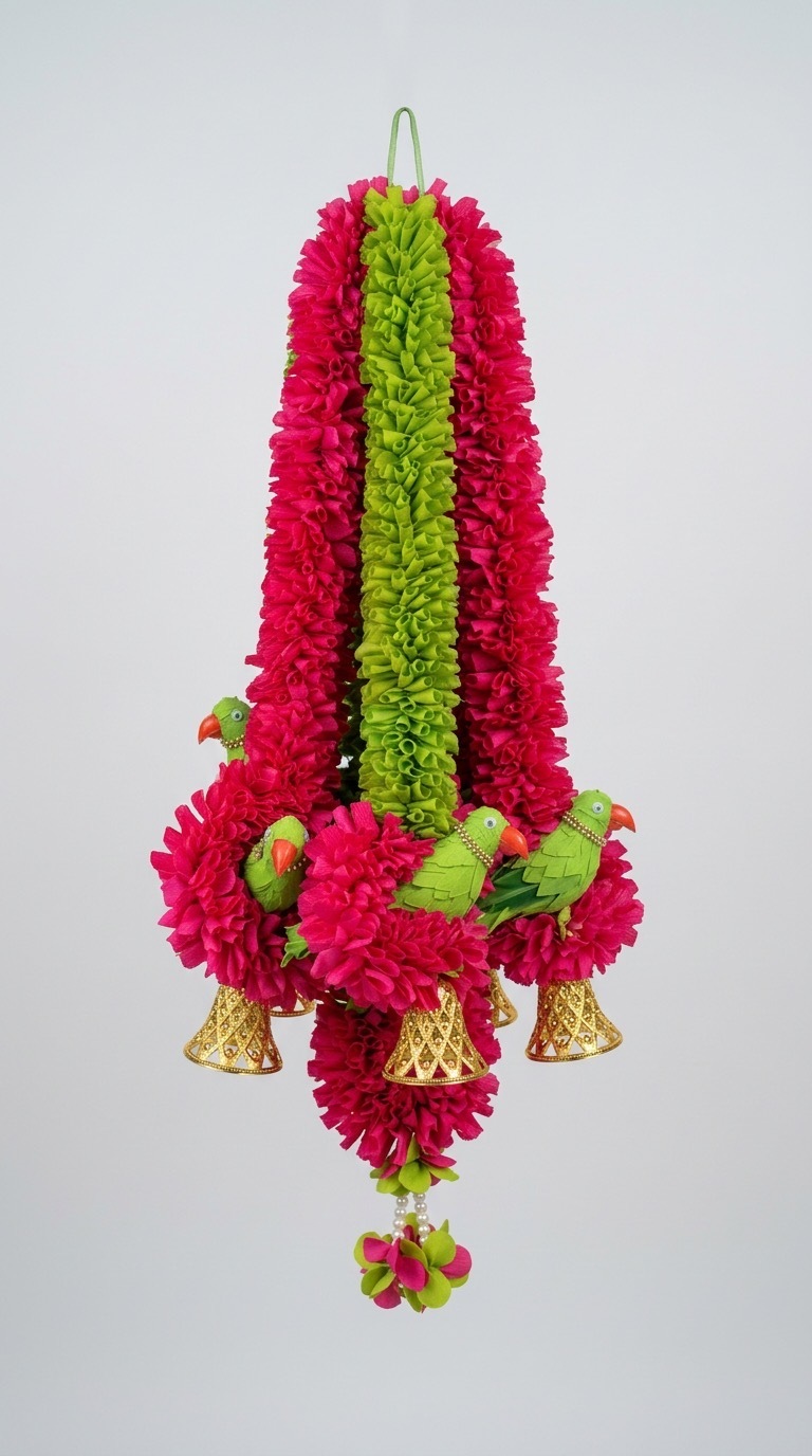 Traditional Flower Door Hanging