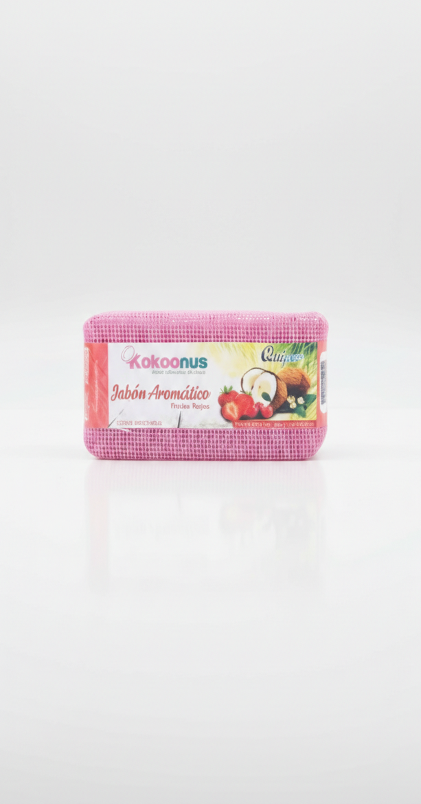 Jabon de frutos rojos 125 grs