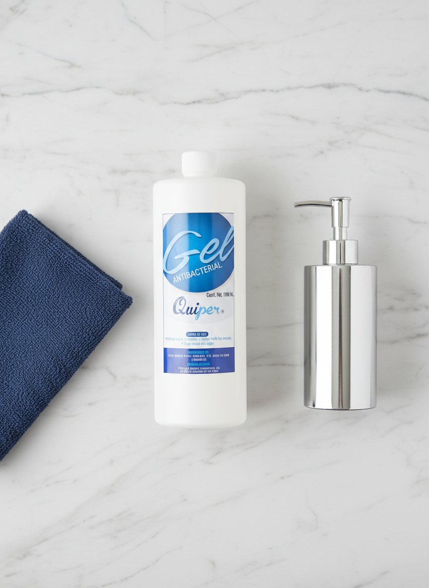 Gel antibacterial Quiper de 1 lt.