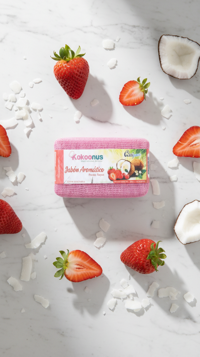 Jabon de frutos rojos 125 grs