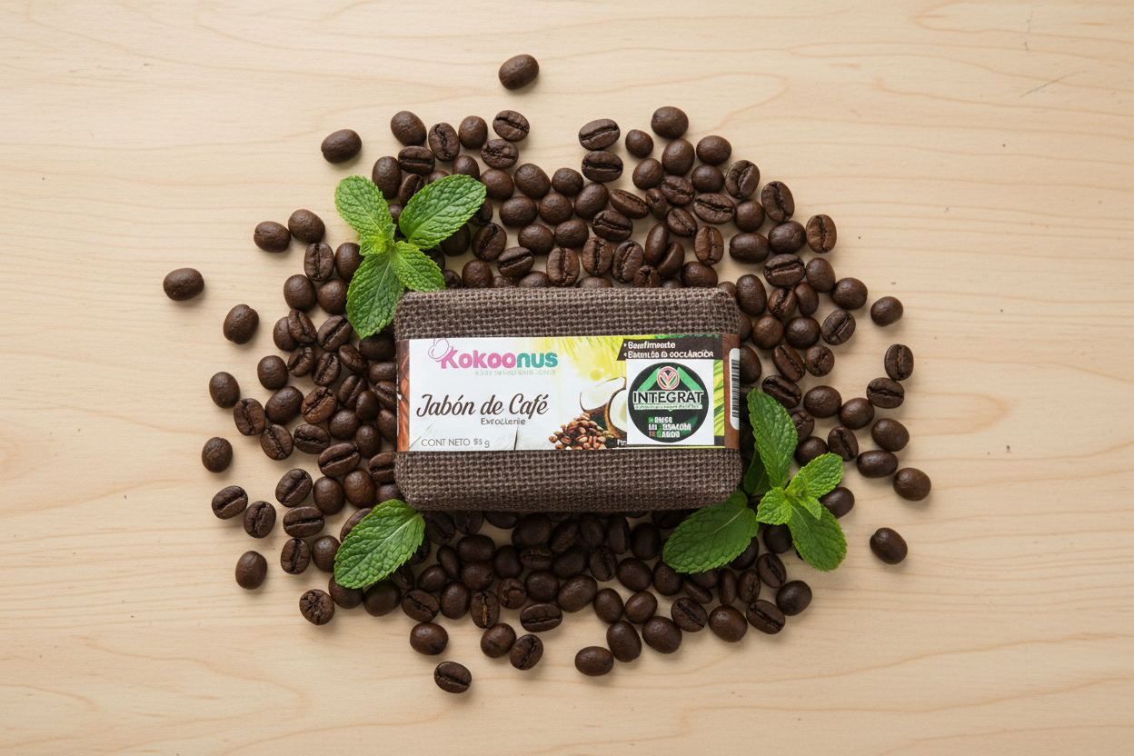 Jabon de café Kokoonus 125 grs