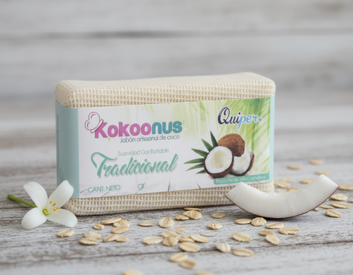 Jabon de coco tradicional 125 grs