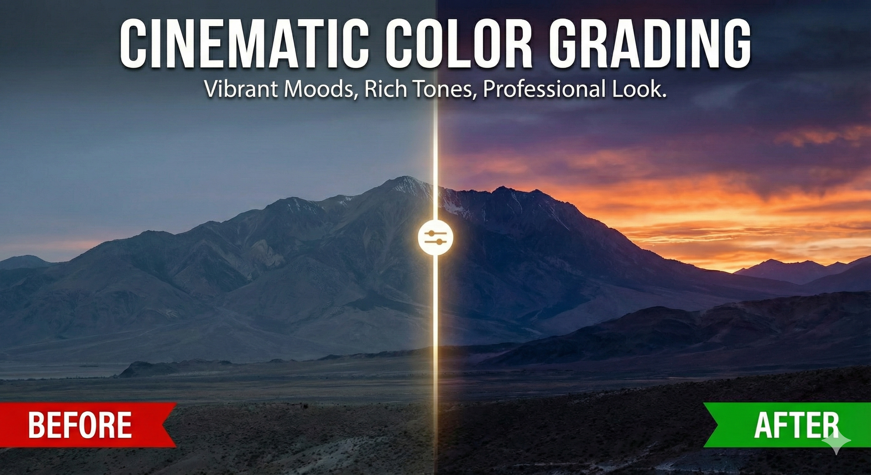 Cinematic Color Grading Service