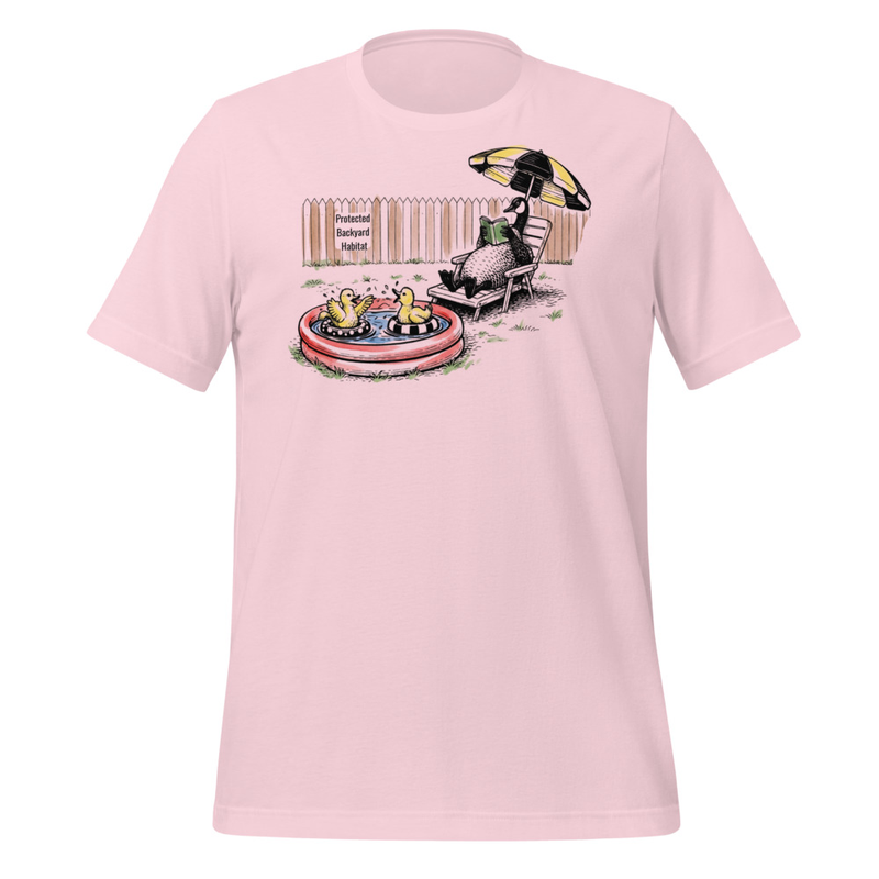 Goose and Goslings Shirt – Wild Backyard Wildlife T-Shirt – Backyard Nature Animal Tee