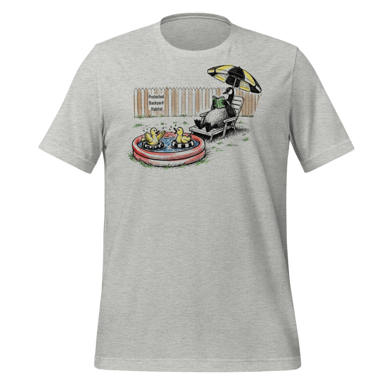 Goose and Goslings Shirt – Wild Backyard Wildlife T-Shirt – Backyard Nature Animal Tee