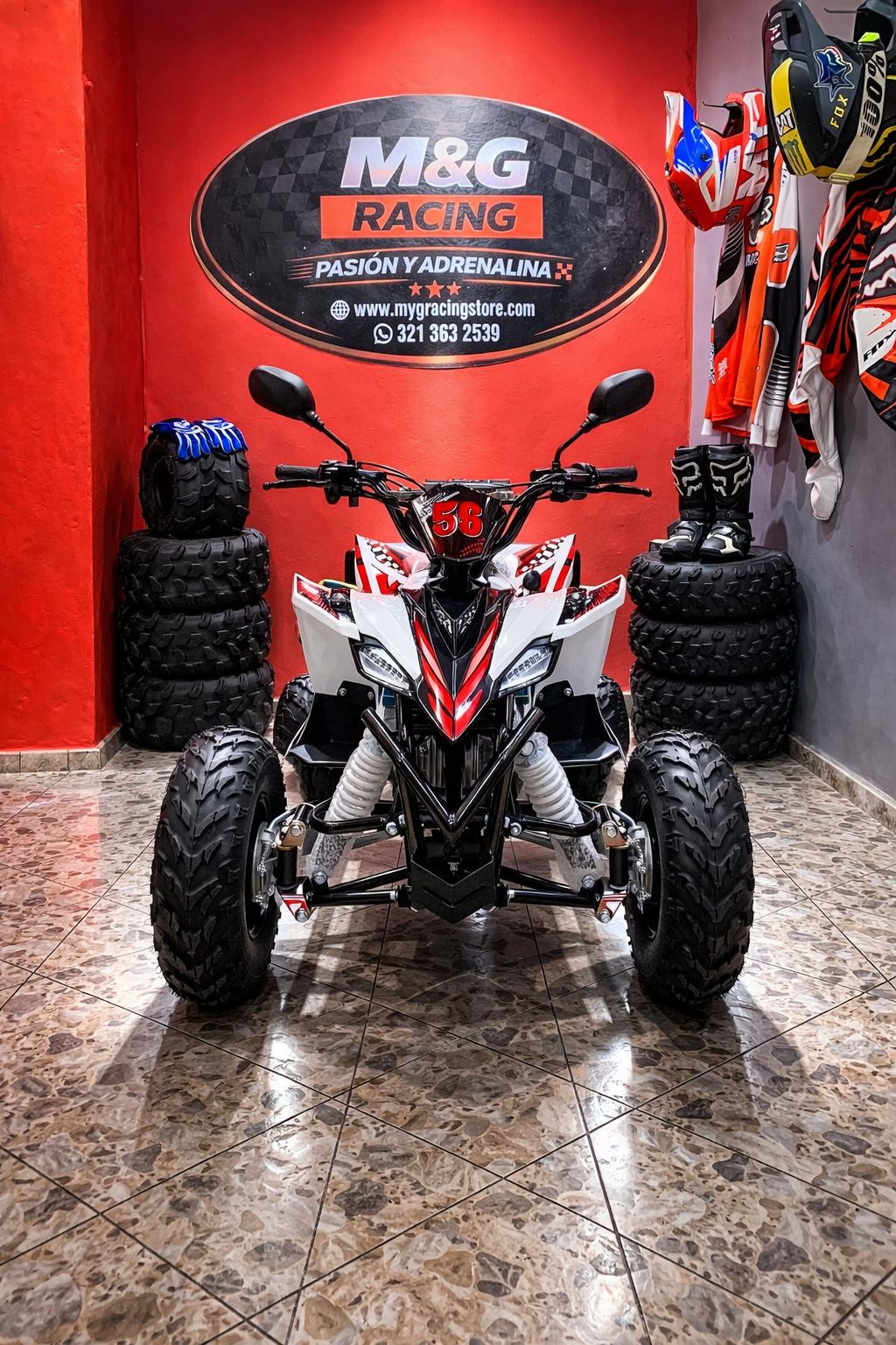 CUATRIMOTO |  MG-ATV-03 / RAPTOR | 4T - 110 CC