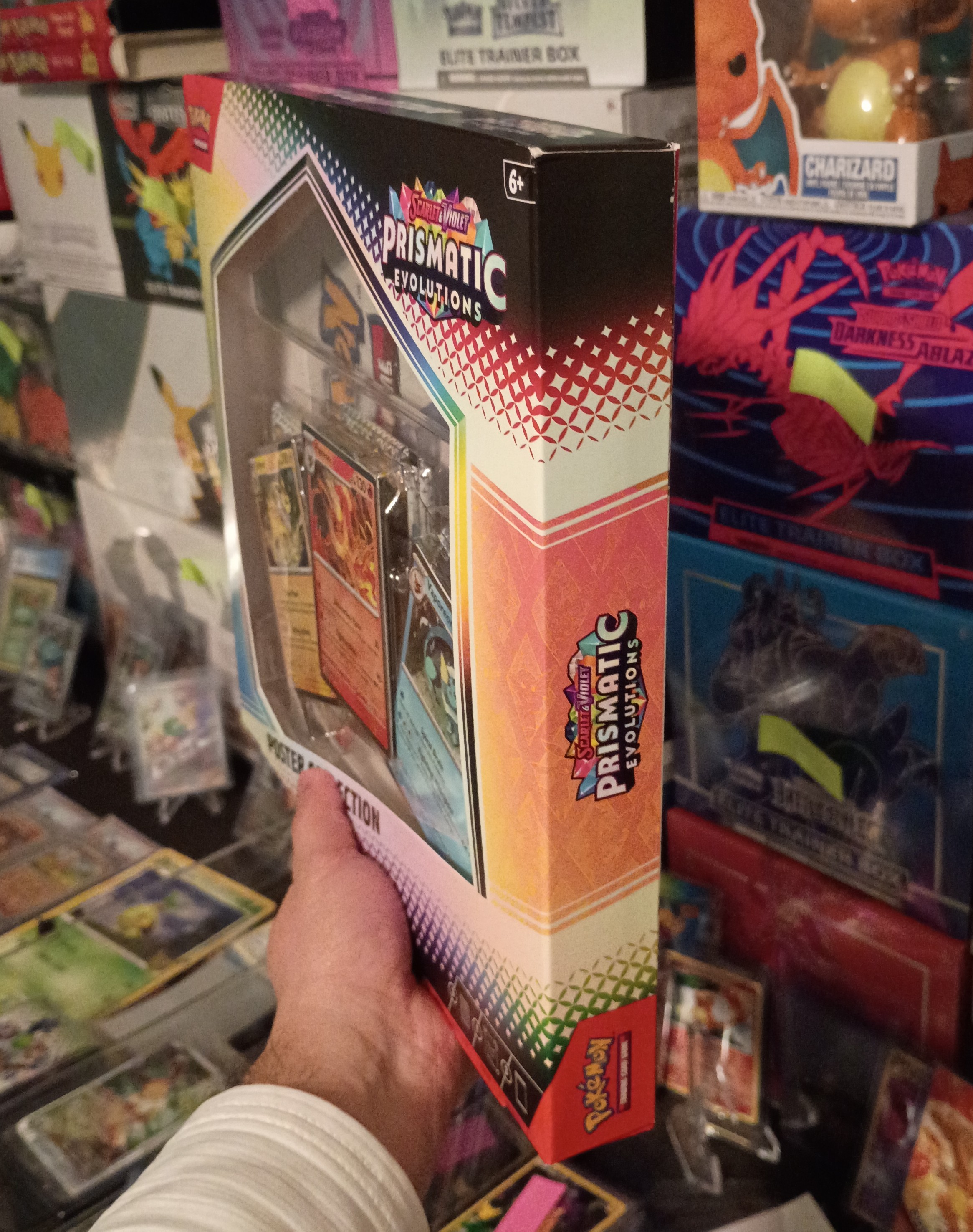 Pokemon Prismatic Evolutions Poster Collection Box