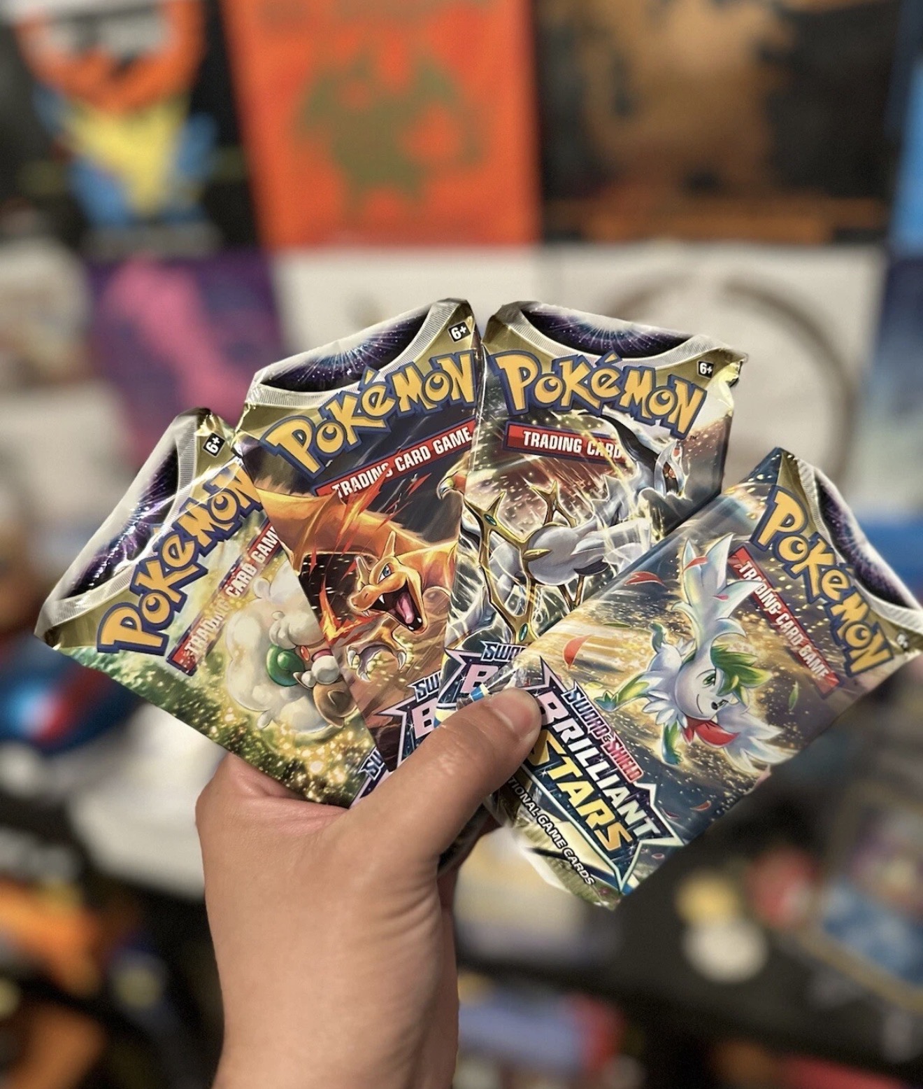 Pokemon TCG - Sword & Shield - Brilliant Stars Booster Pack - Sealed