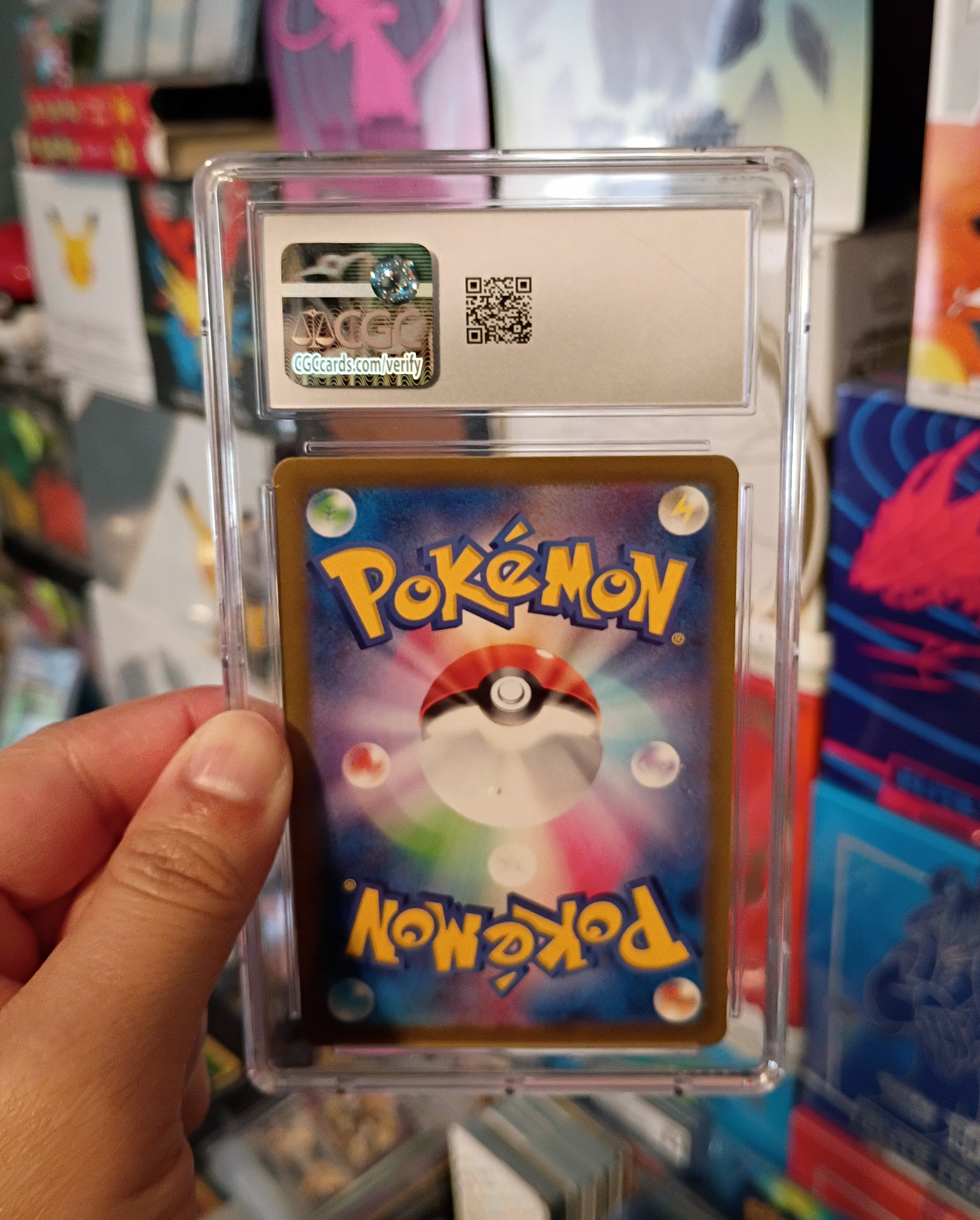 Pokemon Duskull 068/064 Sv6a: Night Wanderer Holo (Japanese) CGC 9