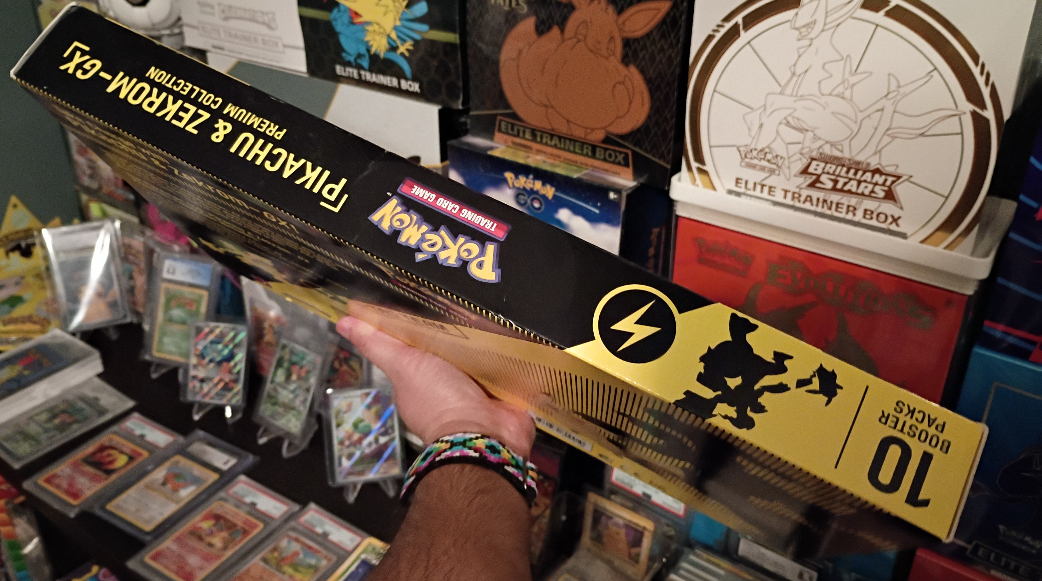 Pokemon Pikachu & Zekrom-GX Premium Collection Box Sealed