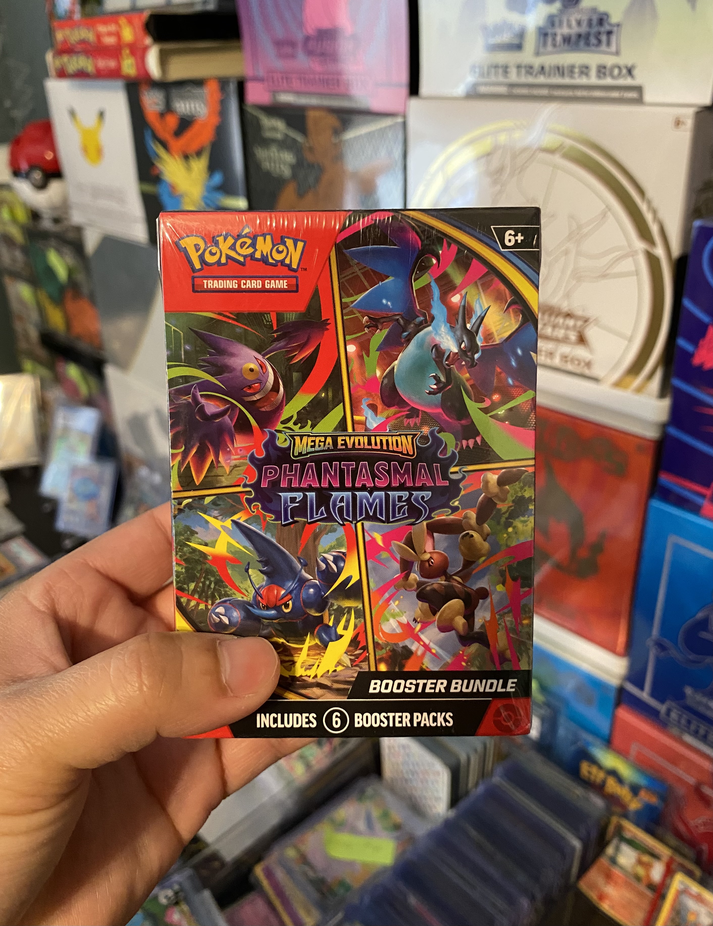Pokemon TCG Mega Evolution Phantasmal Flames Booster Bundle New Sealed