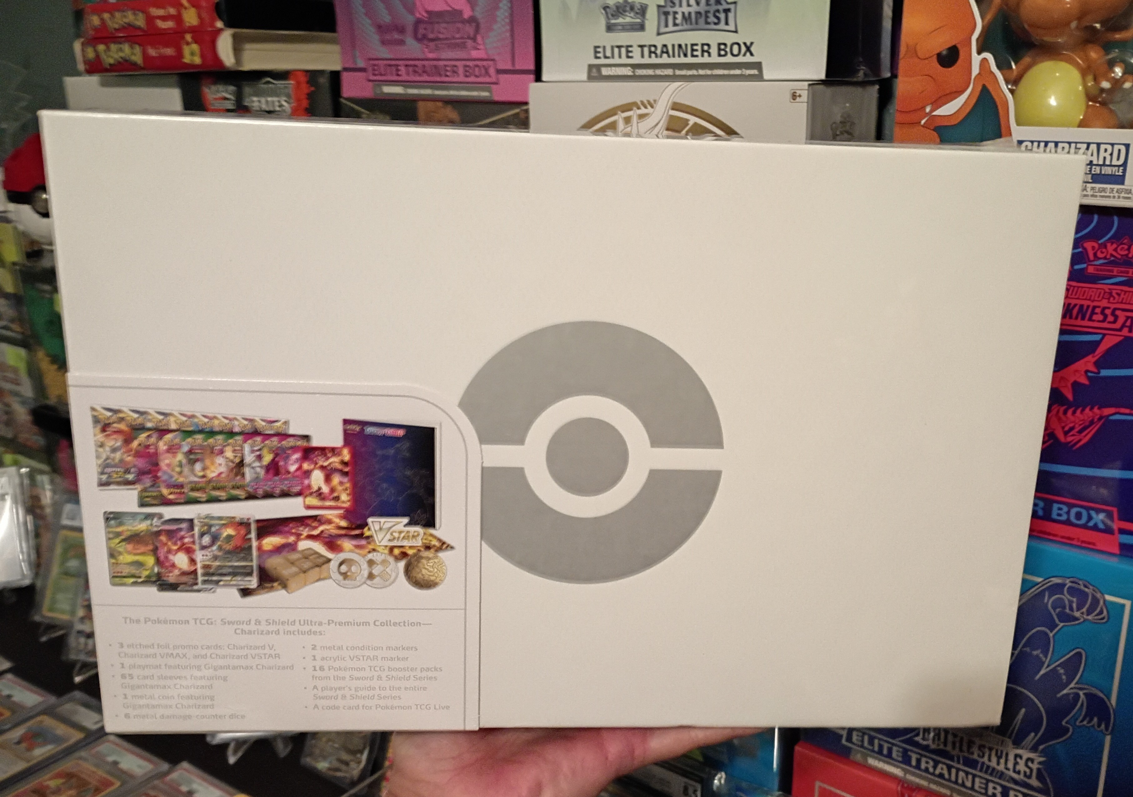 Pokémon TCG Sword and Shield Ultra Premium Collection Charizard Box