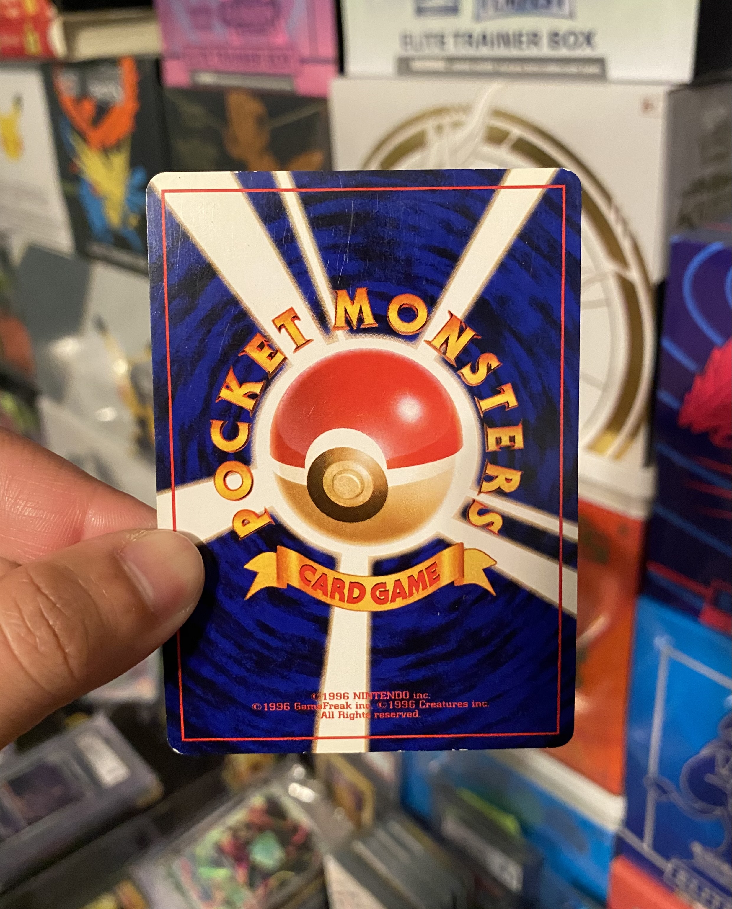 Pokemon Scyther Pokemon Jungle Holo (Japanese) No. 123