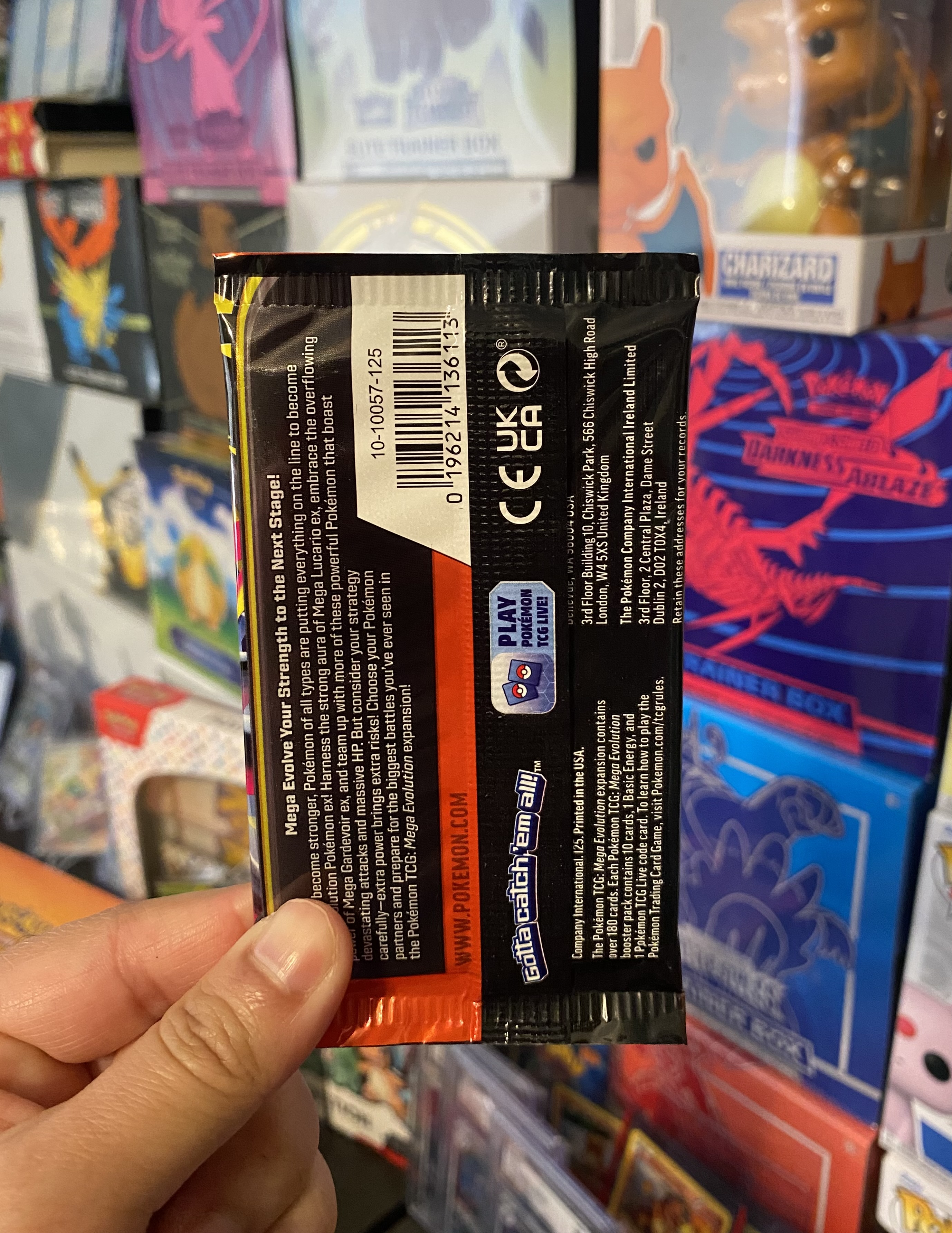 Pokemon TCG Mega Evolution Booster Pack