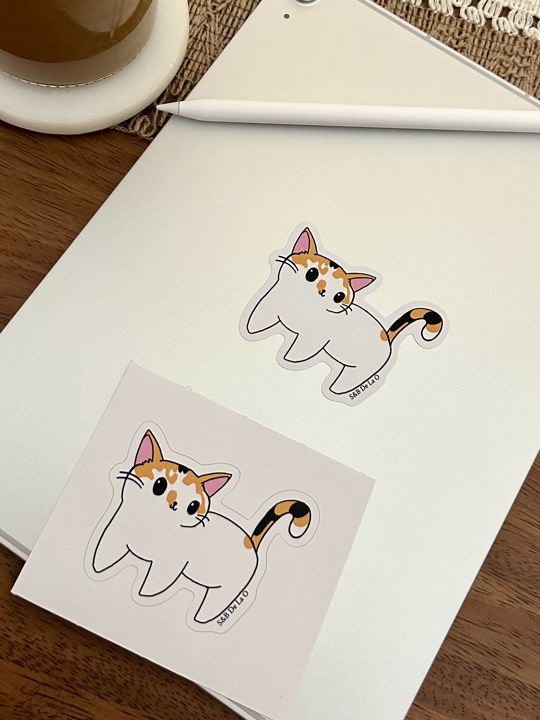 Kirby The Cat Sticker