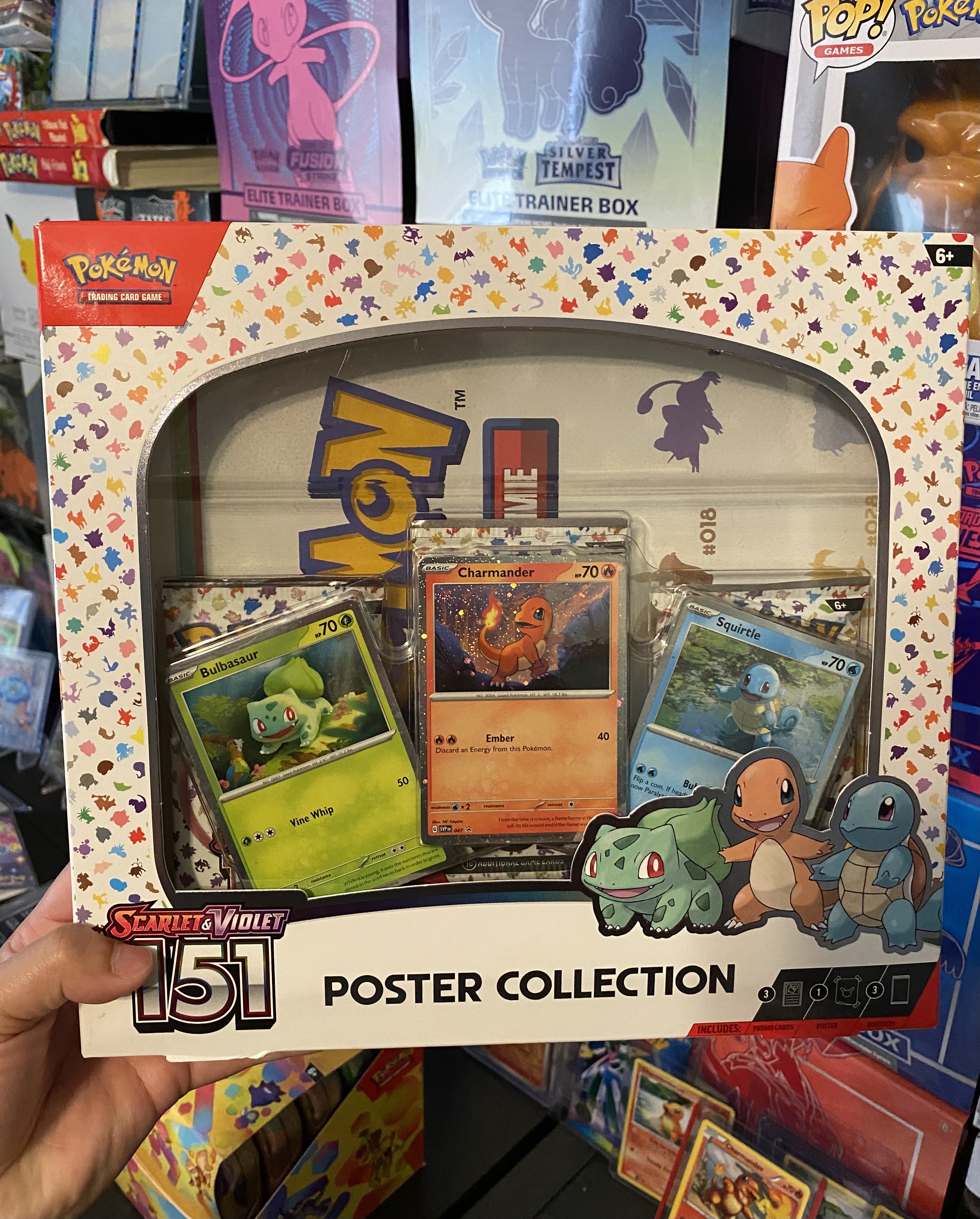 Pokémon TCG: Scarlet & Violet 151 Poster Collection Factory Sealed