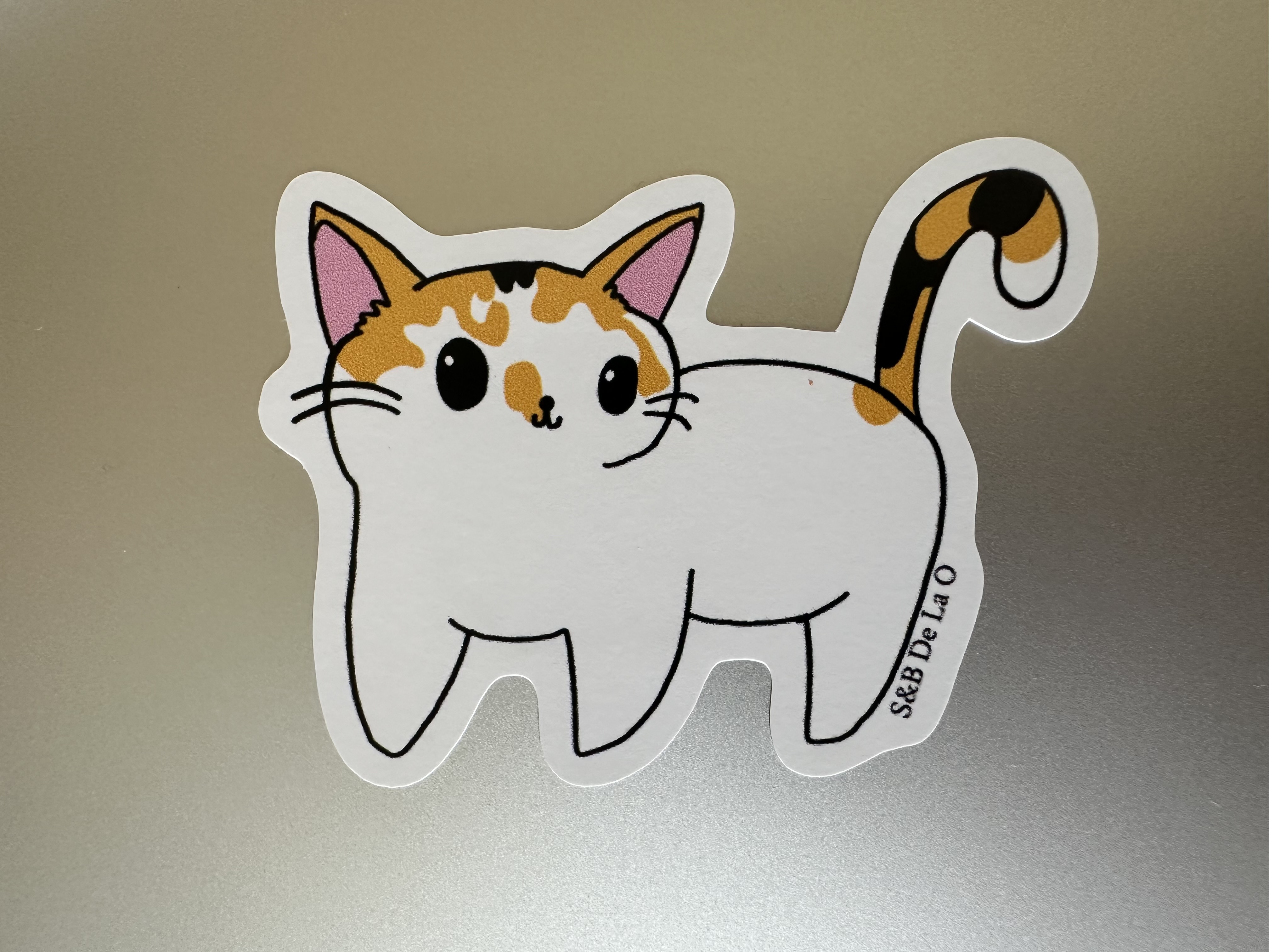 Kirby The Cat Sticker