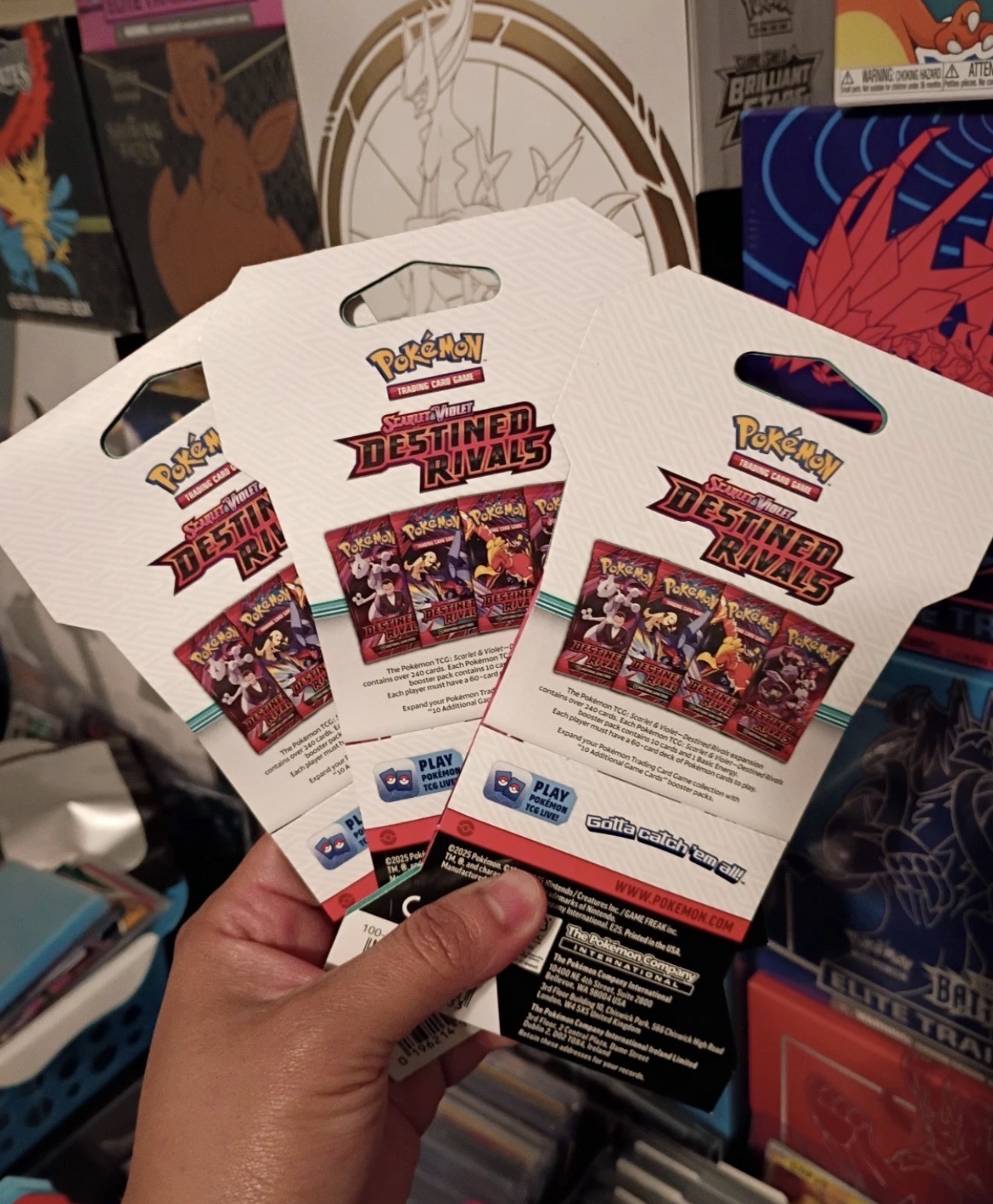 Pokemon TCG: SV10 Destined Rivals Sleeved Booster Pack