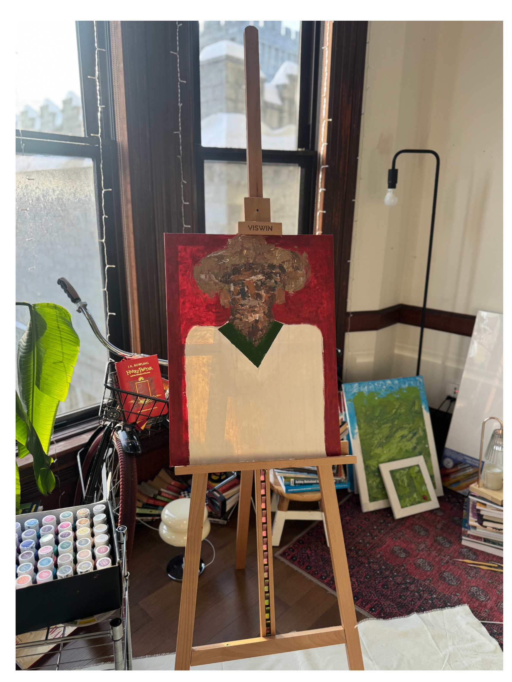 Abstract Impasto - Jibaro Cafe