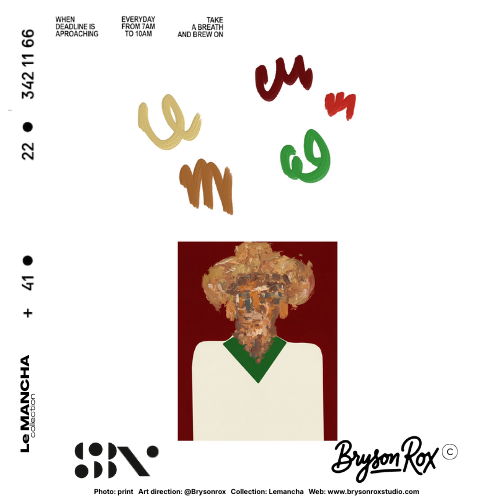 Abstract Impasto - Jibaro Cafe