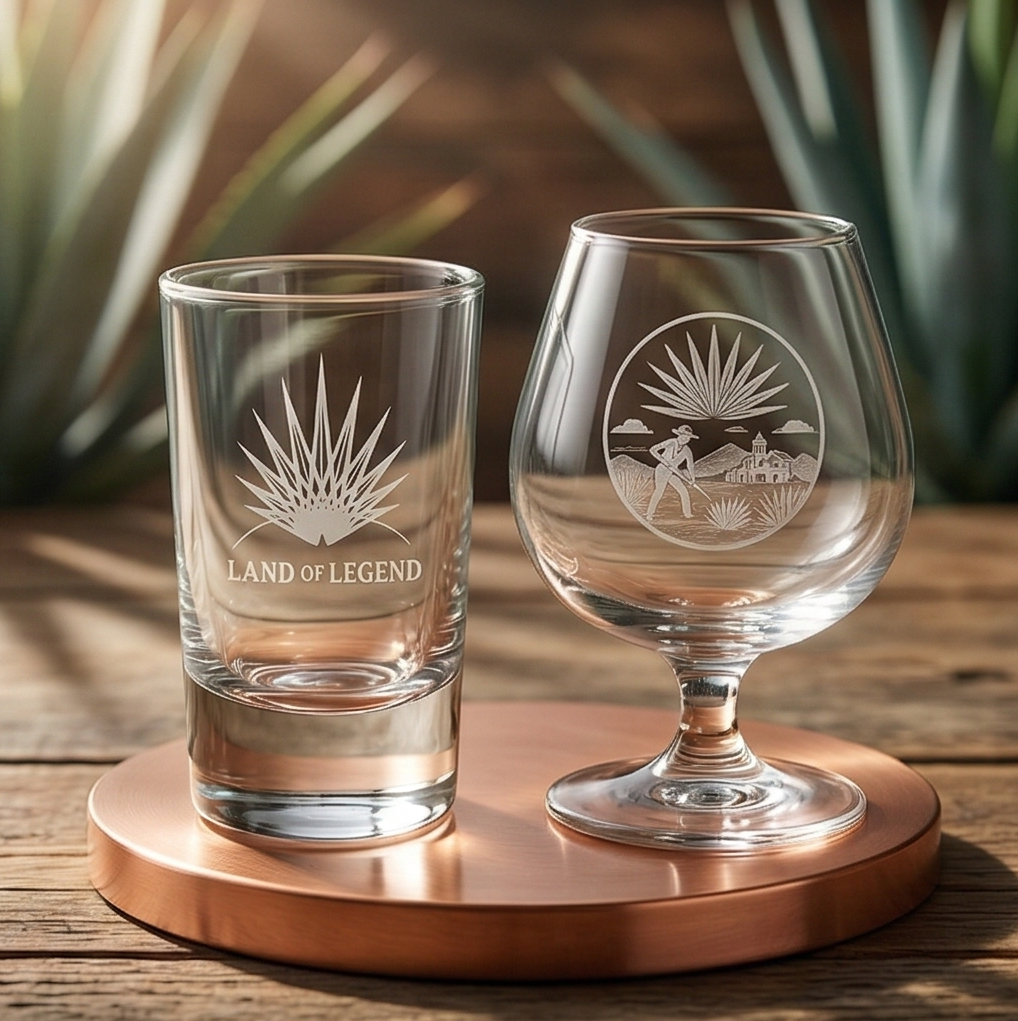 Land of Legend Glass Set