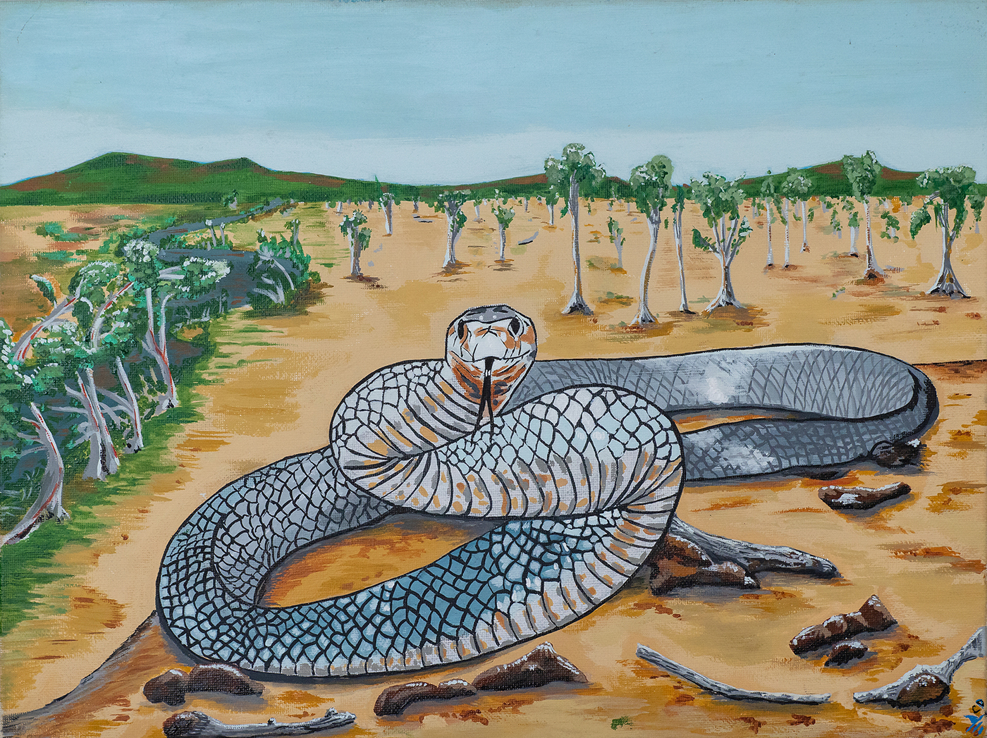 The Eastern brown snake