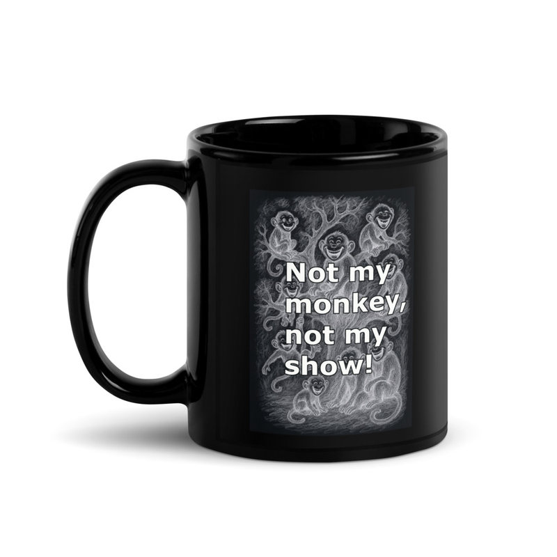 Black Glossy Mug