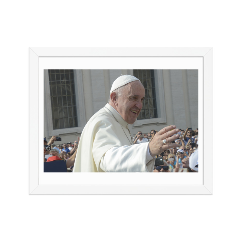 Pope Francis Framed poster