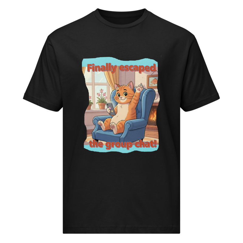 Group Chat Unisex fine jersey tee