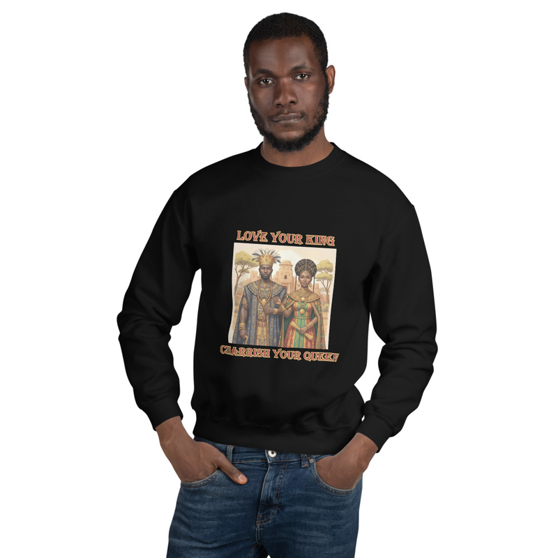 Love Your King Cherrish Your Queen Unisex Sweatshirt