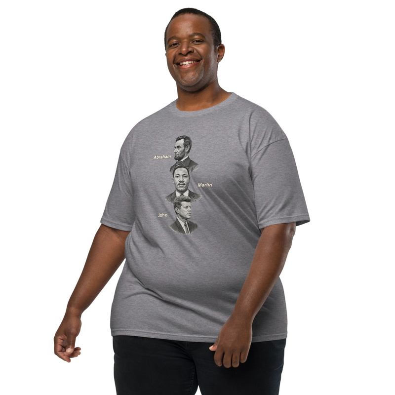 AMJ Men’s premium heavyweight tee